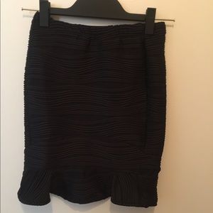 NWT Black Mini Skirt